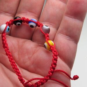 Red Evil Eye Red string Bracelet Good Luck Protection Bracelet